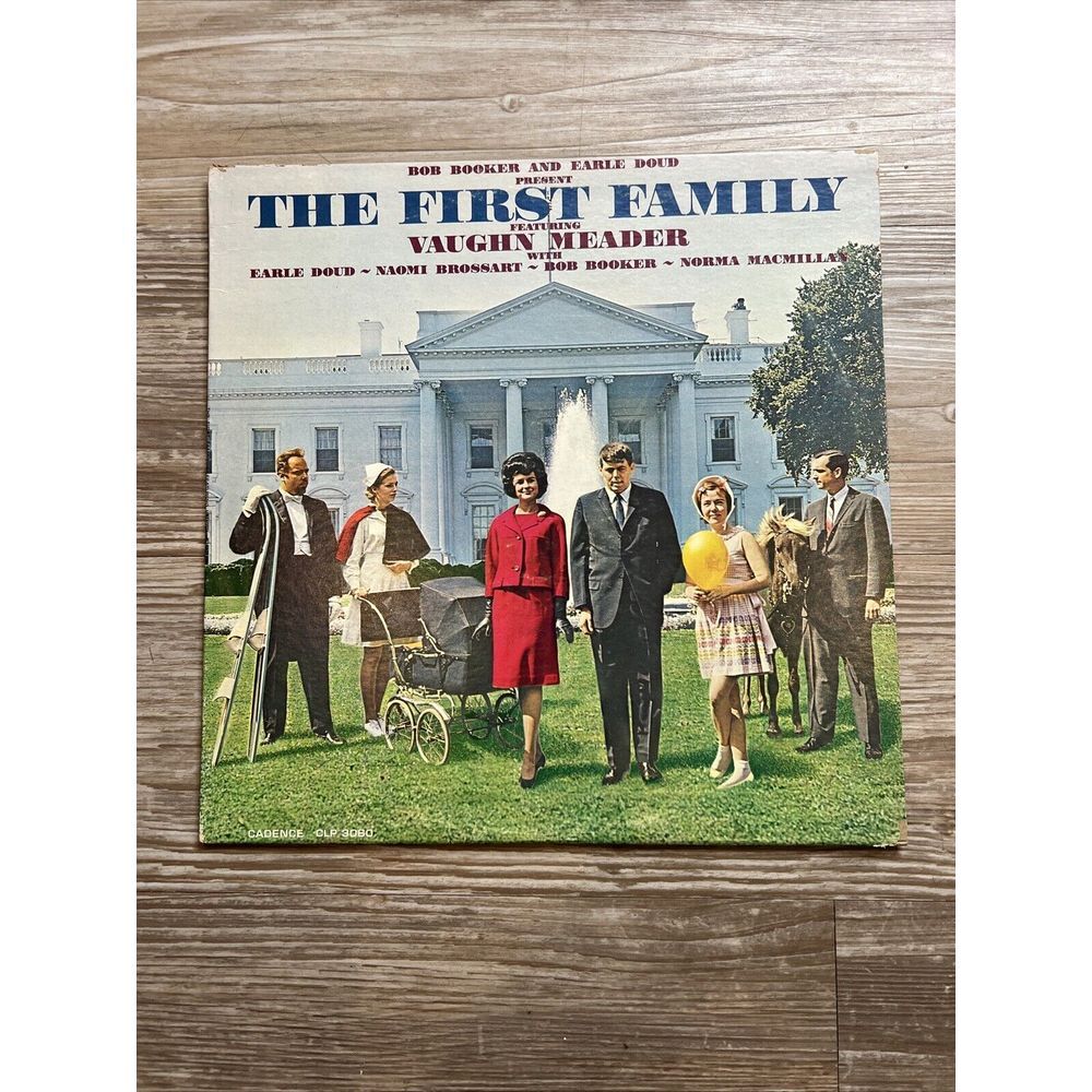 Vaughn Meader‎ - The First Family LP Cadence Records CLP 3060 Comedy Very Good